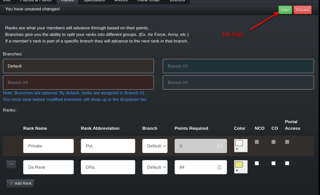 Step 4 - Save Changes